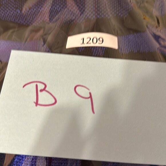 Toula Blue and Black Knit Jacket with Ruffles Sz 6 NWT - Picture 14 of 14